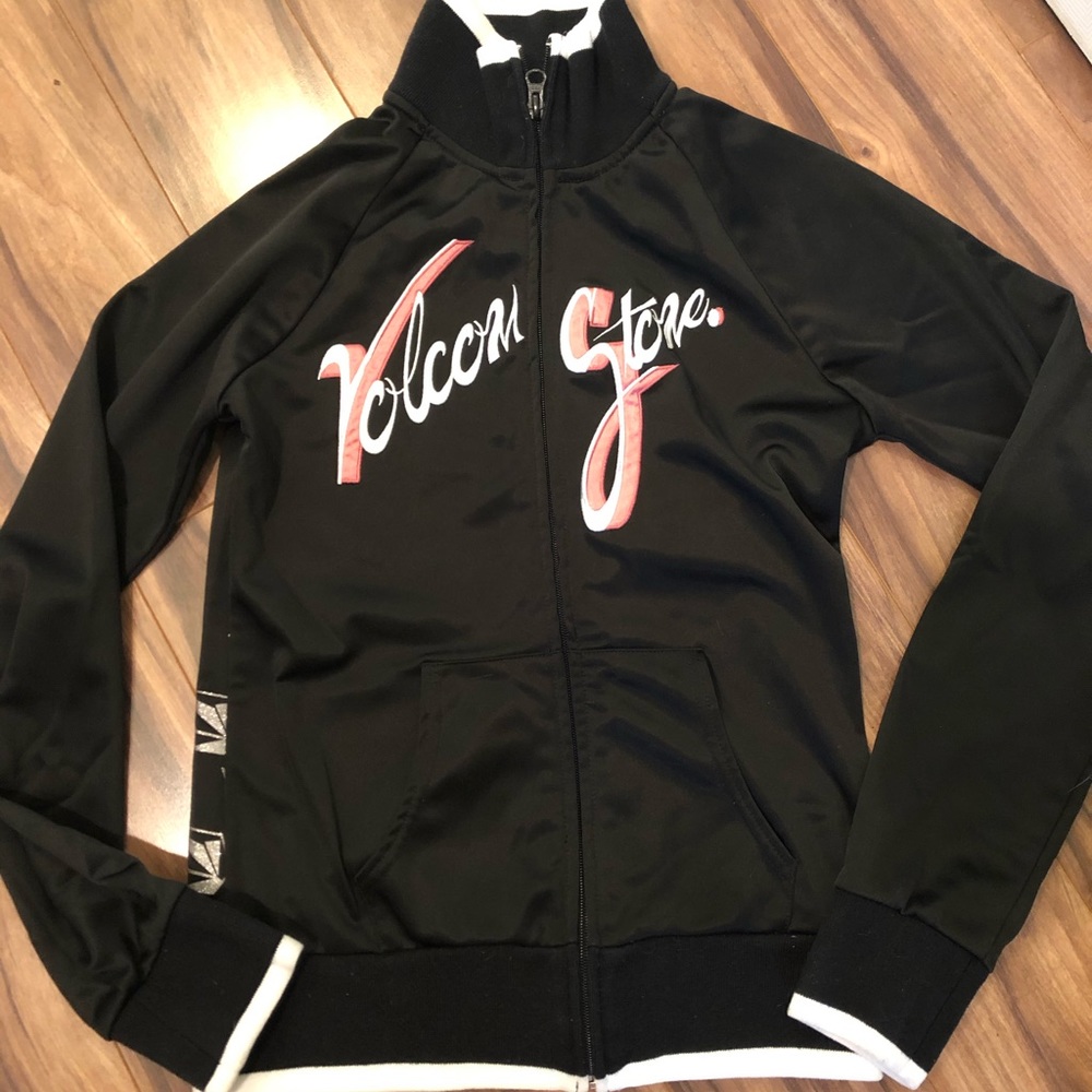 Volcom retro track jacket